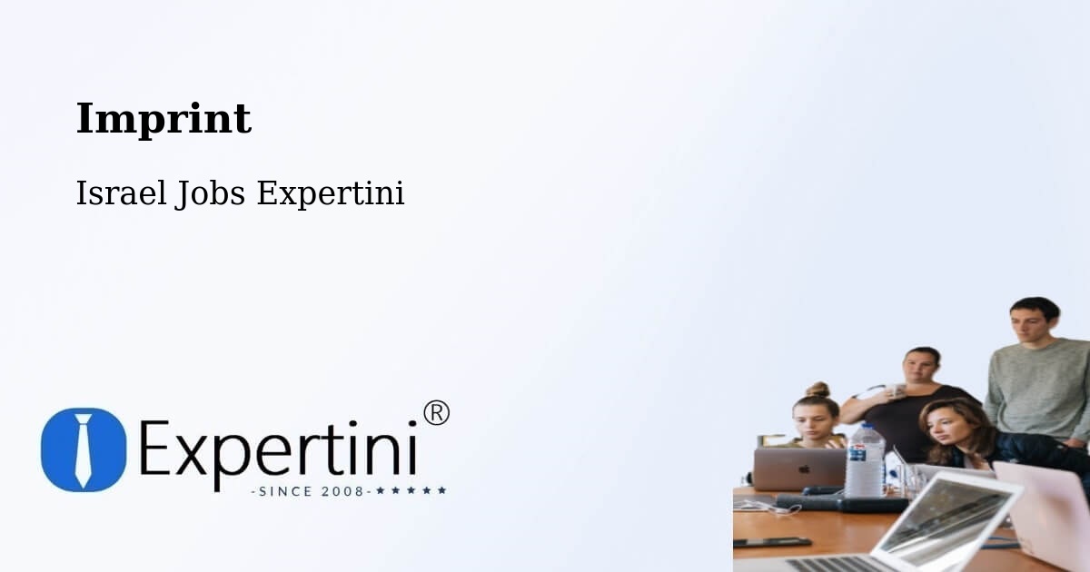 Imprint – Caesarea - Israel Jobs Expertini