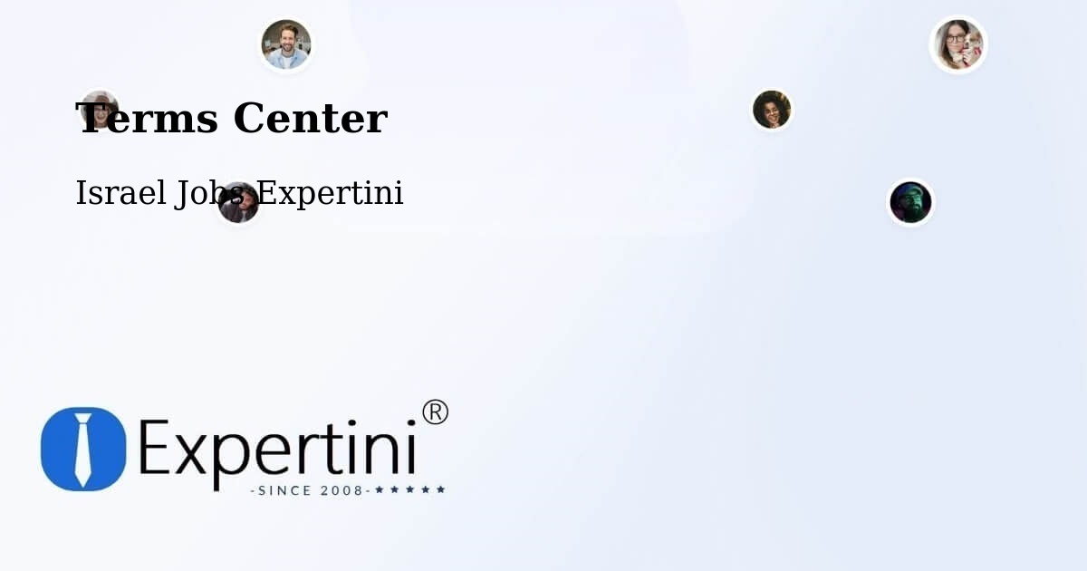 Terms of Service – Caesarea - Israel Jobs Expertini